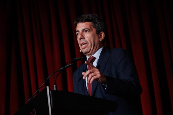 El presidente del PPCV, Carlos Mazón, en una imagen de archivo