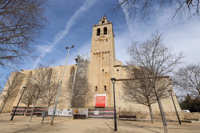 El monasterio de Sant Cugat (Barcelona).