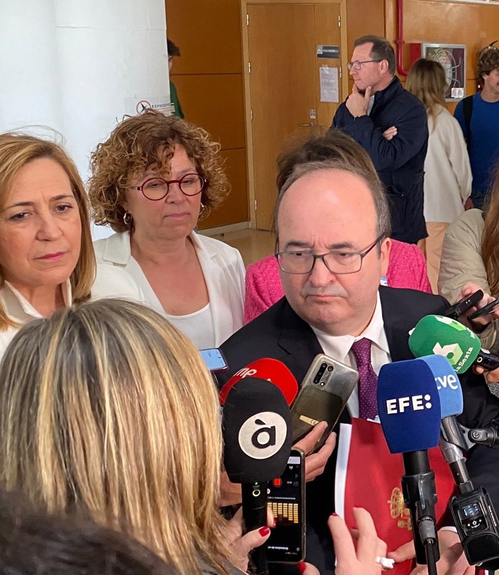 El ministro de Cultura y Deporte, Miquel Iceta