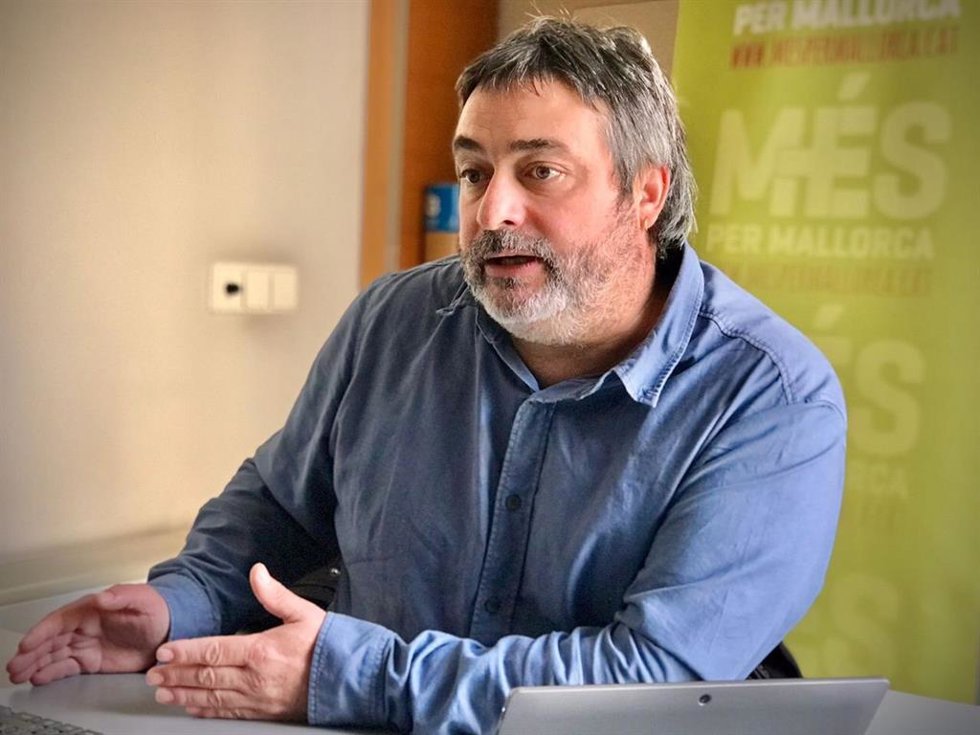 Archivo - El diputado de MÉS per Mallorca Joan Mas.