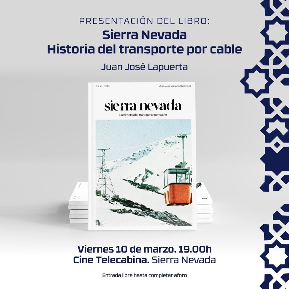 Cartel de la presentación del libro.