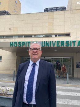 El gerente del Hospital Universitario de Jaén, Francisco Javier Vadillo.
