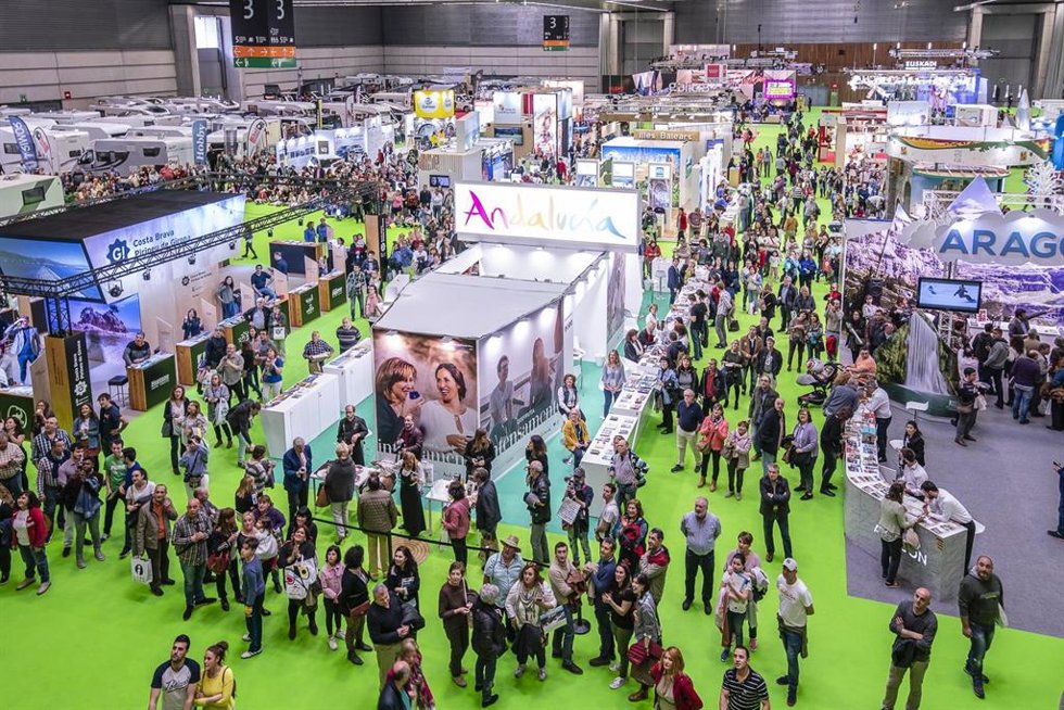 Archivo - Imagen de una edición de Expovacaciones  2018