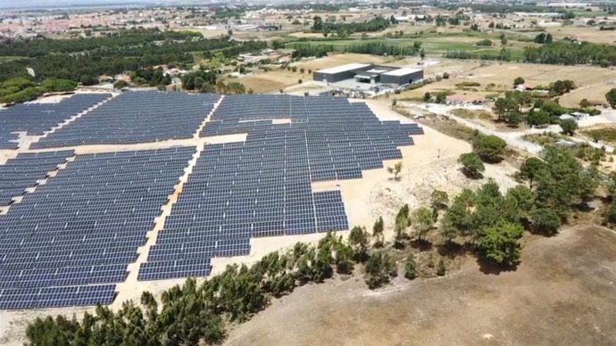 Planta fotovoltaica 'Conde' de Iberdrola en Palmela (Portugal)