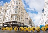 Foto: Una campaña 'bloquea' las 'arterias' de Madrid para concienciar sobre la importancia de controlar el colesterol