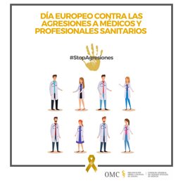 Cartel Día contra las Agresiones a Médicos
