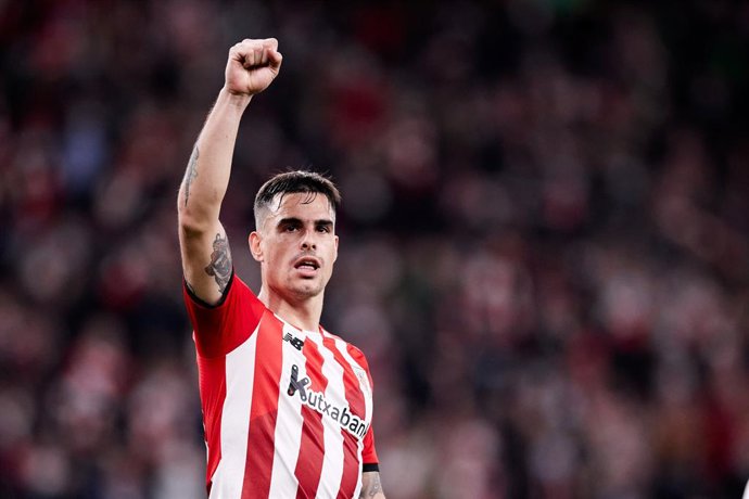 Archivo - Dani Garcia of Athletic Club reacts During the spanish league match of La Liga Santander, between Athletic Club and Real Sociedad at San Mames on 20 of February, 2022 in Bilbao, Spain.