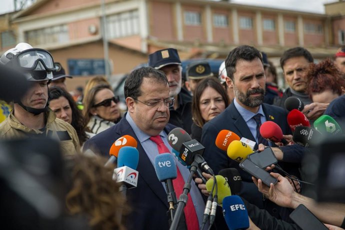 Declaracions del conseller d'Interior, Joan Ignasi Elena, i del conseller d'Empresa i Treball de la Generalitat, Roger Torrent