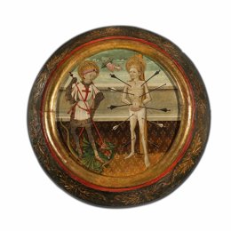 Una de las piezas de la exposición 'Barcelona gótica. Obras del Museo Diocesano y la Catedral de Barcelona', con obras de la Catedral de Barcelona y el Museo Diocesano