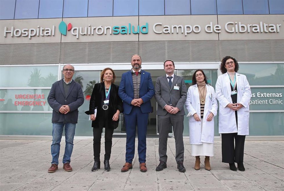 Acto del décimo aniversario de Quirónsalud Campo de Gibraltar.