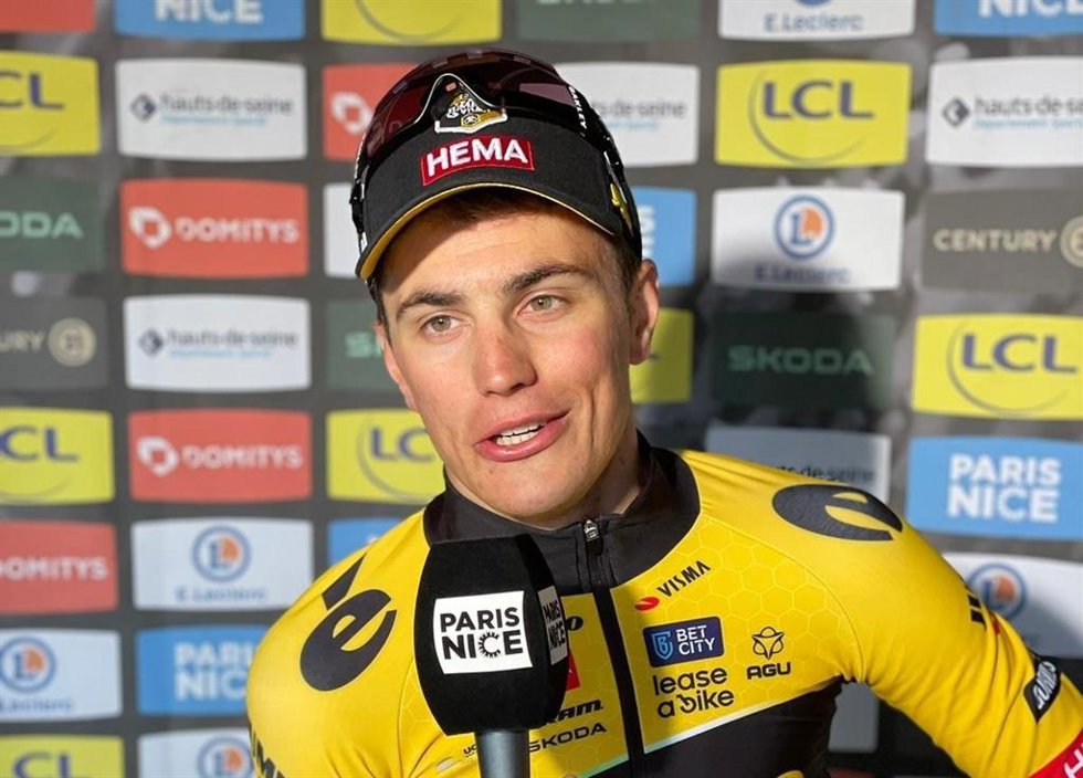 El ciclista neerlandés Olav Kooij (Jumbo-Visma) ganó este jueves la quinta etapa de la París-Niza, disputada entre Saint-Symphorien-sur-Coise y Saint-Paul-Trois-Chteaux sobre 212,4 kilómetros