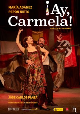 Cartel de 'Ay, Carmela'.