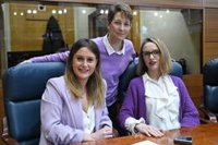 Partidos de izquierda y derecha se lanzan críticas por políticas feministas en el Pleno de la Asamblea la semana del 8M