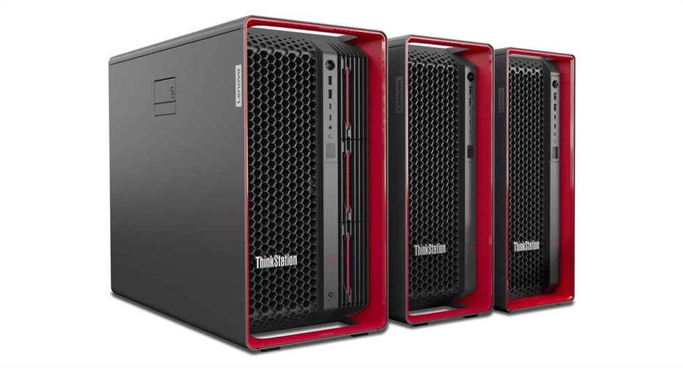 La nueva serie Lenovo Thinkstation con los modelos PX, P7 y P5.
