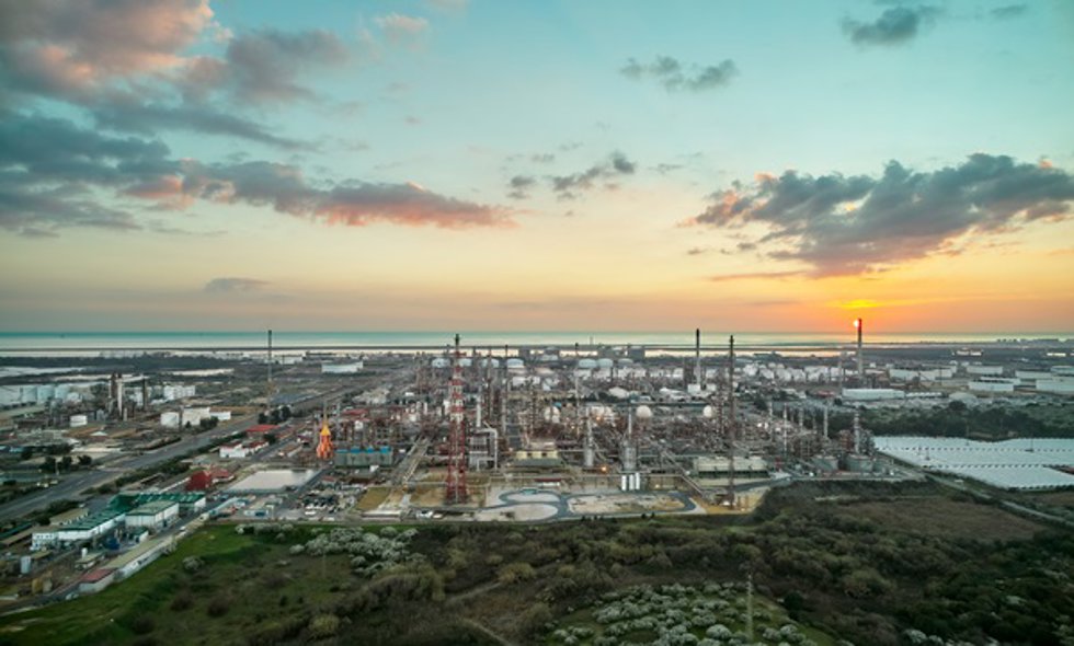 El Parque Energético 'La Rábida' en Palos de la Frontera (Huelva) donde se construirá la nueva planta de biocombustibles de segunda generación (2G).