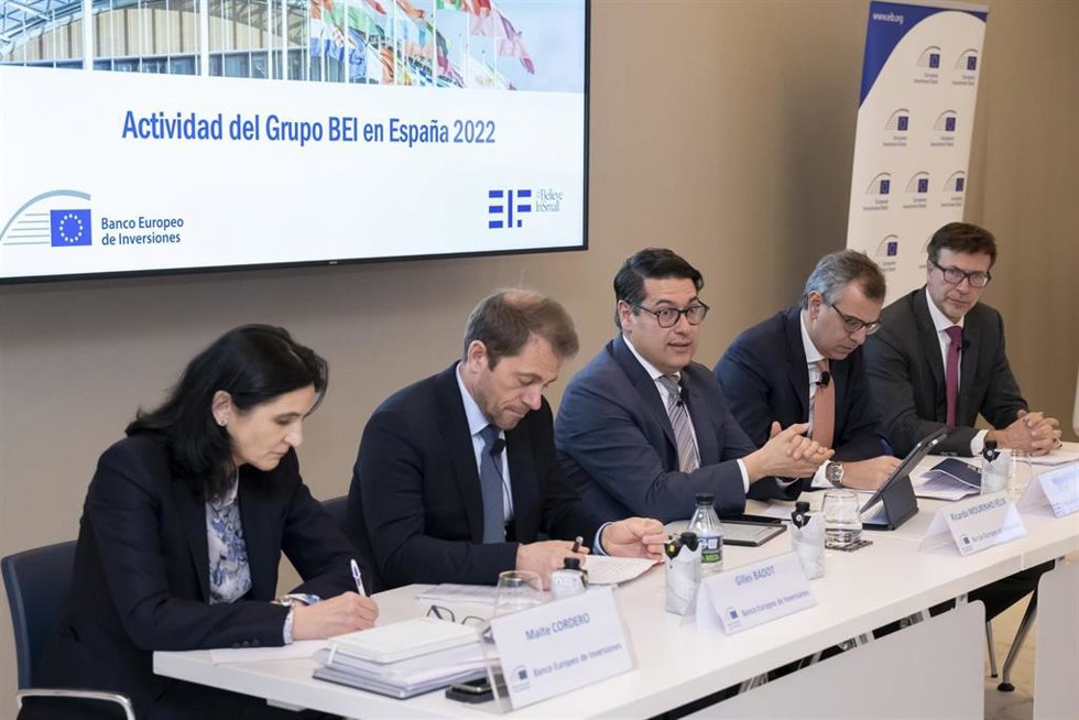 El BEI ha presentado este jueves, por medio de su vicepresidente, Ricardo Mourinho, sus resultados en 2022.