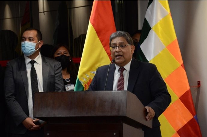 El presidente del Banco Central de Bolivia, Edwin Rojas