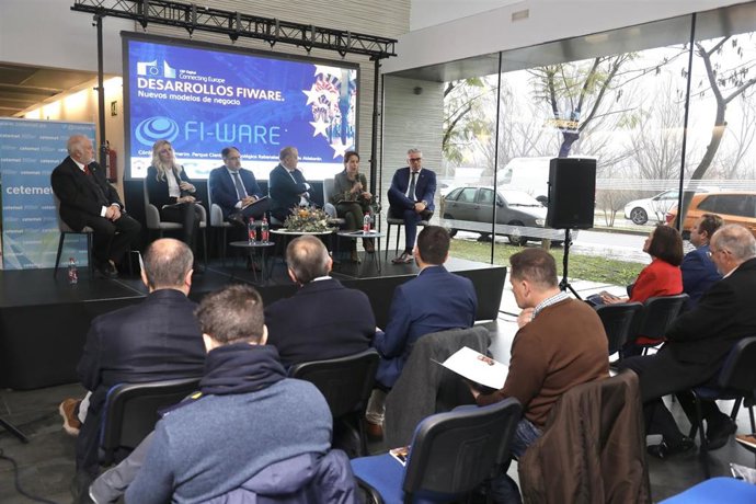 Inauguración del encuentro nacional sobre la Tecnología 'FiWare'.