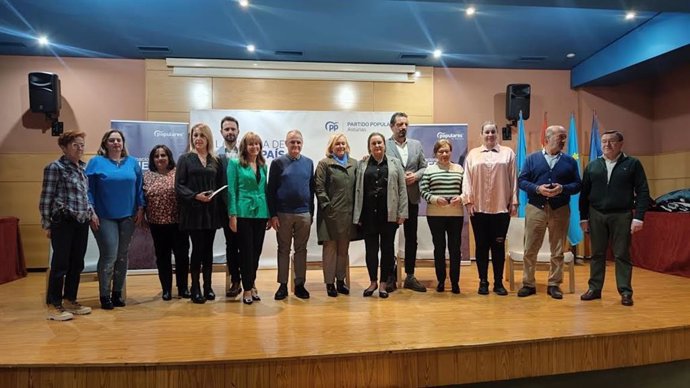 Acto del PP de Asturias en Langreo para celebrar el Día de la Mujer