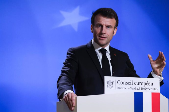 El presidente de Francia, Emmanuel Macron