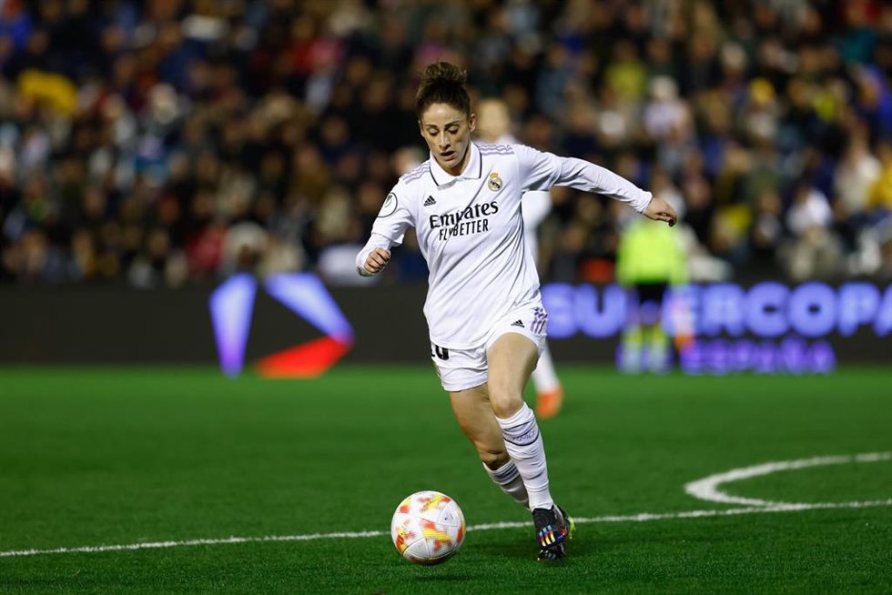 Archivo - Esther González, jugadora del Real Madrid femenino.