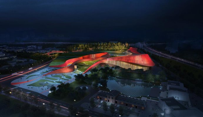 Long March Digital Technology Art Museum.