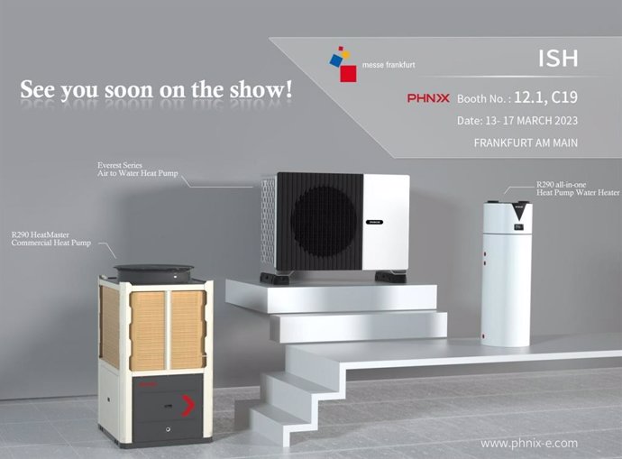 PHNIX @ISH 2023: PHNIX To Present Comprehensive PV Energy and Heat Pump Solution For Home