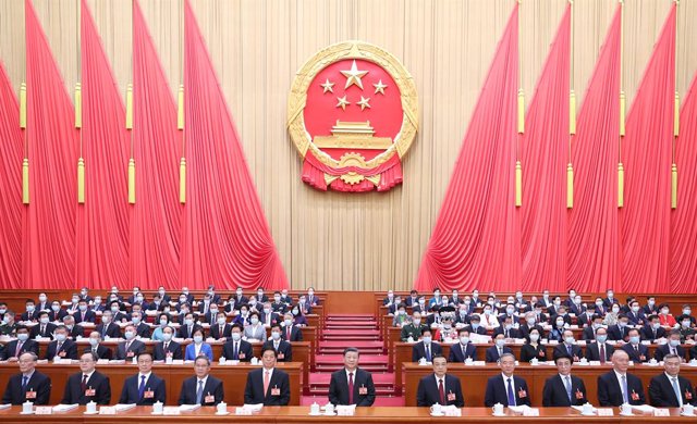 Celebració de la 14a Assemblea Popular Nacional a Pequín