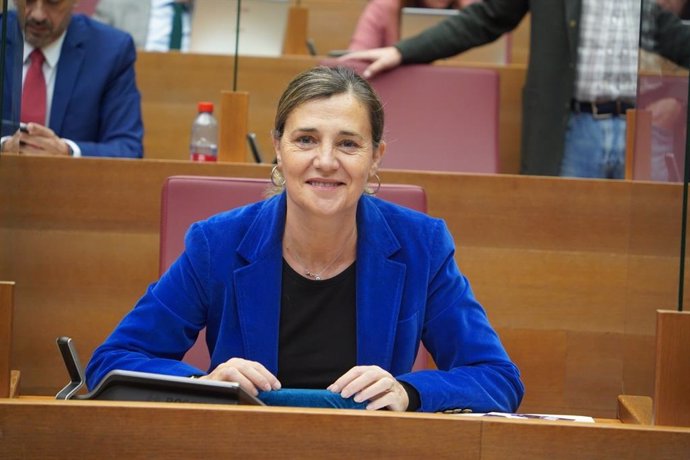 Archivo - Arxiu - La portaveu adjunta del grup parlamentari del PP en Les Corts Valencianes i sotssecretria de Política Social del PPCV, Elena Bastidas.
