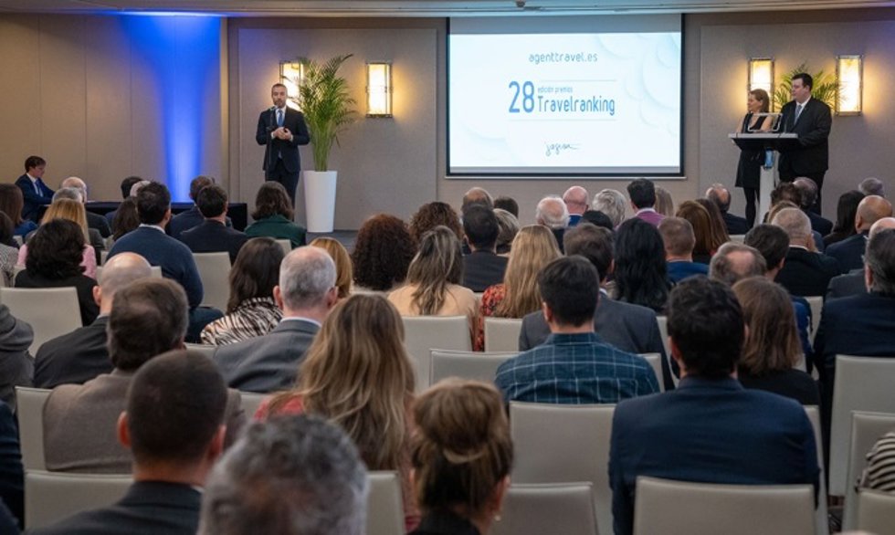 Los XXVIII Premios Travelranking, de Agenttravel, reúnen a 150 directivos del sector turístico y entregan 30 galardones