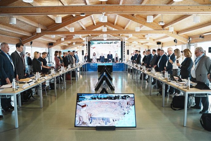 Buró Político de la CRPM, celebrado en la Facultad de Ciencias de la Empresa de la UPCT