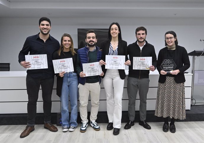 Cinco alumnos de UIC Barcelona ganan el IV campeonato bugaMAP de Fundación Mapfre