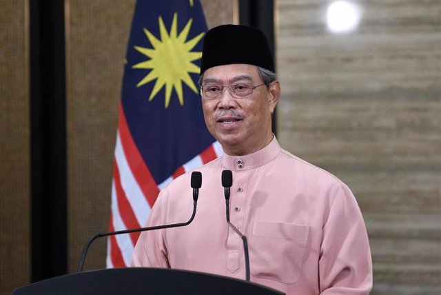 Archivo - El ex primer ministro de Malasia Muhyidin Yasin.