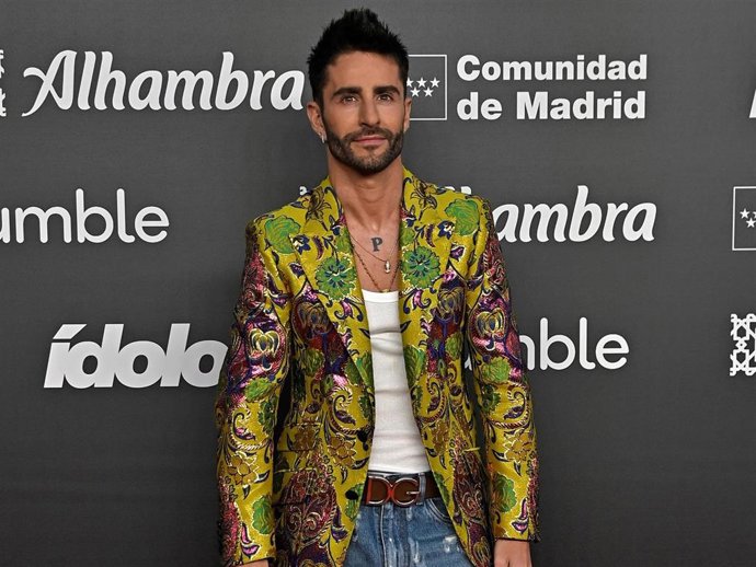 Pelayo Díaz  en los Premios Ídolo