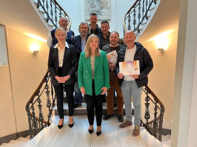 Guasp y Pomar, con representantes de Unisep.