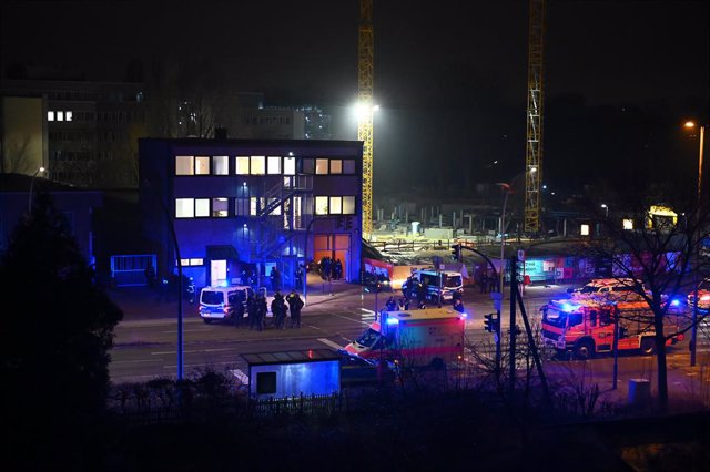 La Policia d'Alemanya després d'un tiroteig a Hamburg