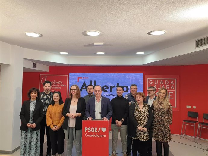 Presentación de la candidatura de Alberto Rojo en Guadalajara