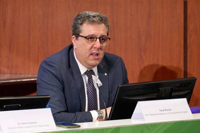 El secretari general de Telecomunicacions de la Generalitat, Sergi Marcén