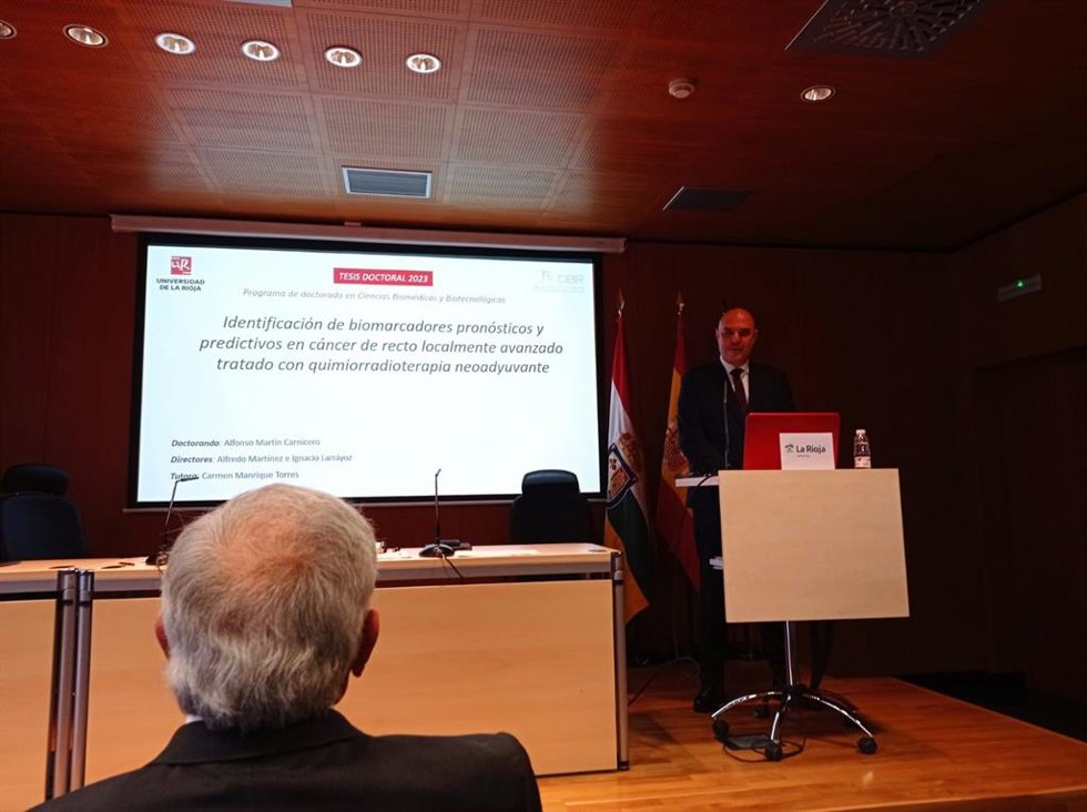 Una investigación realizada en el CIBIR y el Hospital Universitario San Pedro identifica biomarcadores pronósticos y de respuesta al tratamiento para el cáncer de recto.