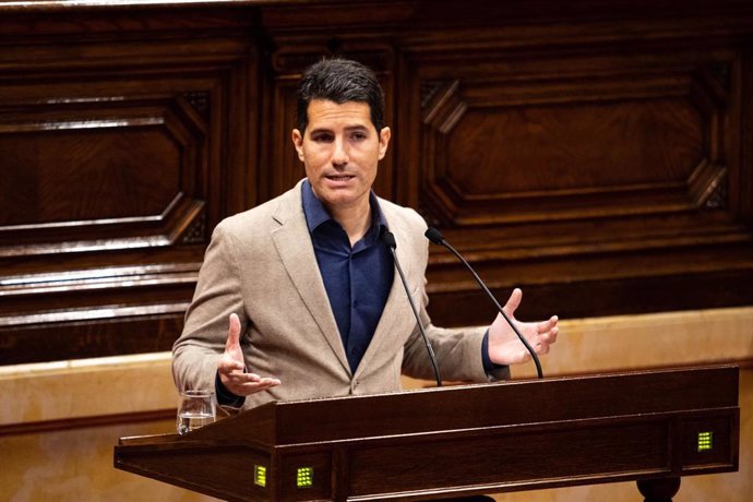 El portavoz de Cs en el Parlament, Nacho Martín Blanco