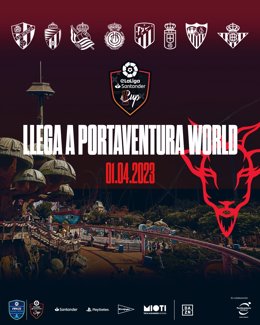 La eLaLiga Santander Cup se jugará en PortAventura World
