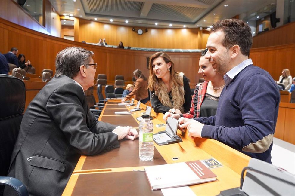 El consejero de Industria del Gobierno de Aragón,  Arturo Aliaga.
