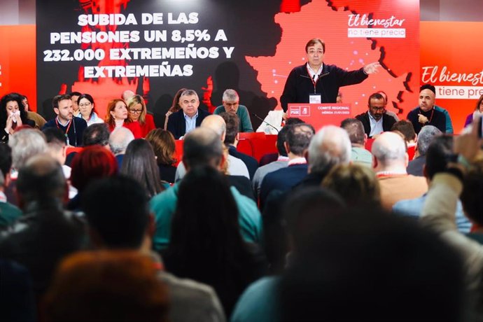 Reunión del PSOE de Extremadura