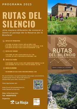 Rutas del Silencio  por la Reserva de la Biosfera de los valles del Leza, el Jubera, el Cidacos y el Alhama