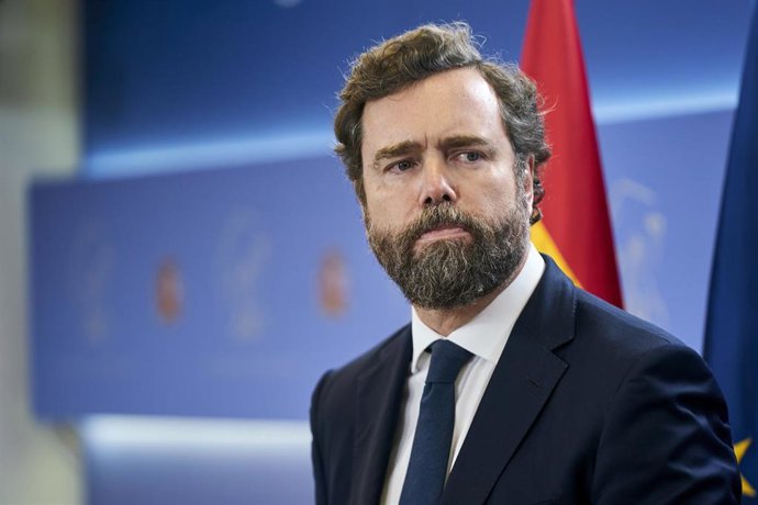 Archivo - El portavoz parlamentario de Vox en el Congreso, Iván Espinosa de los Monteros.
