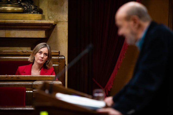 La líder dels comuns al Parlament, Jéssica Albiach