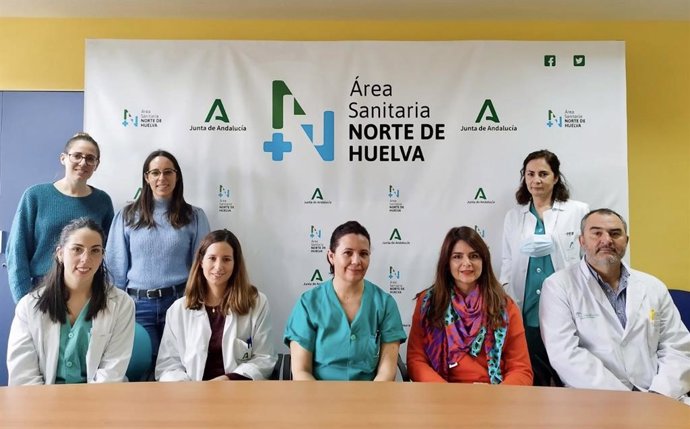 Profesionales del Hospital de Riotinto (Huelva).