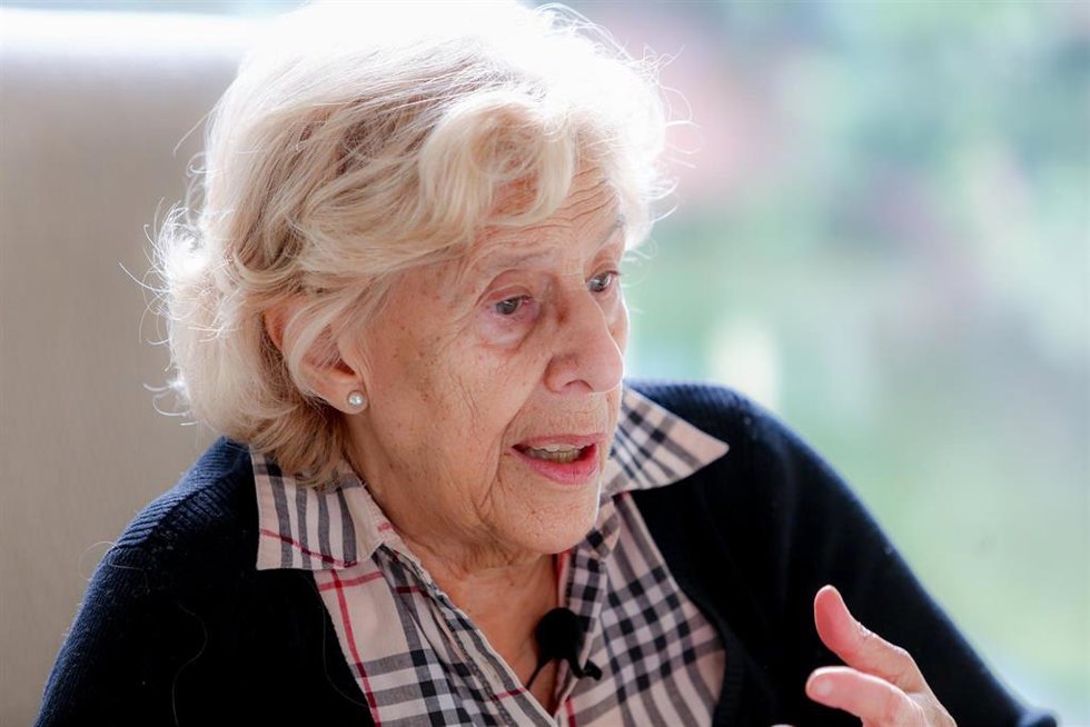 Archivo - La abogada laborista, jueza emérita y exalcaldesa de Madrid, Manuela Carmena