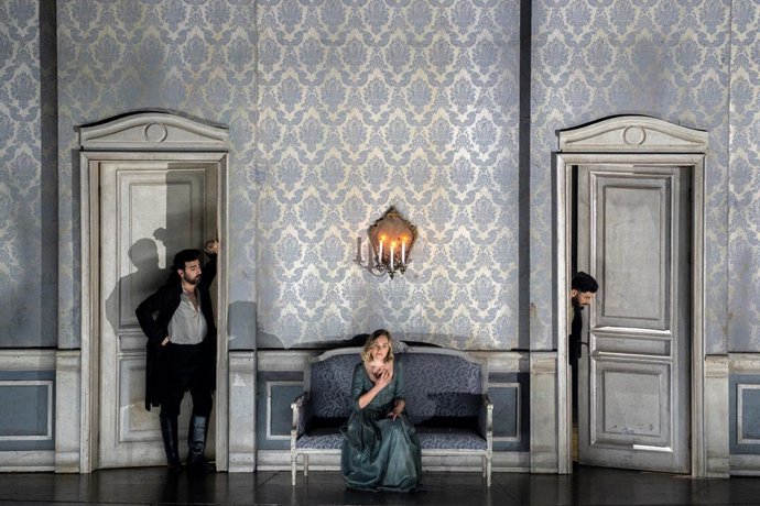 Pase gráfico de la ópera Don Giovanni en el Palau de les Arts. 