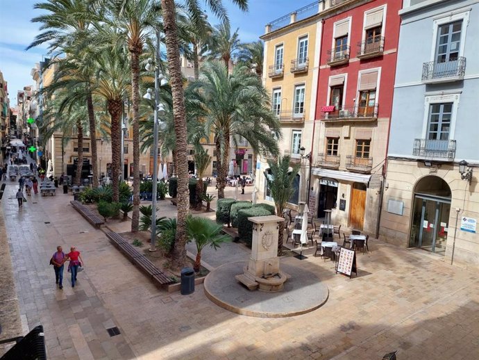 Plaza de la Santísima Faz en Alicante